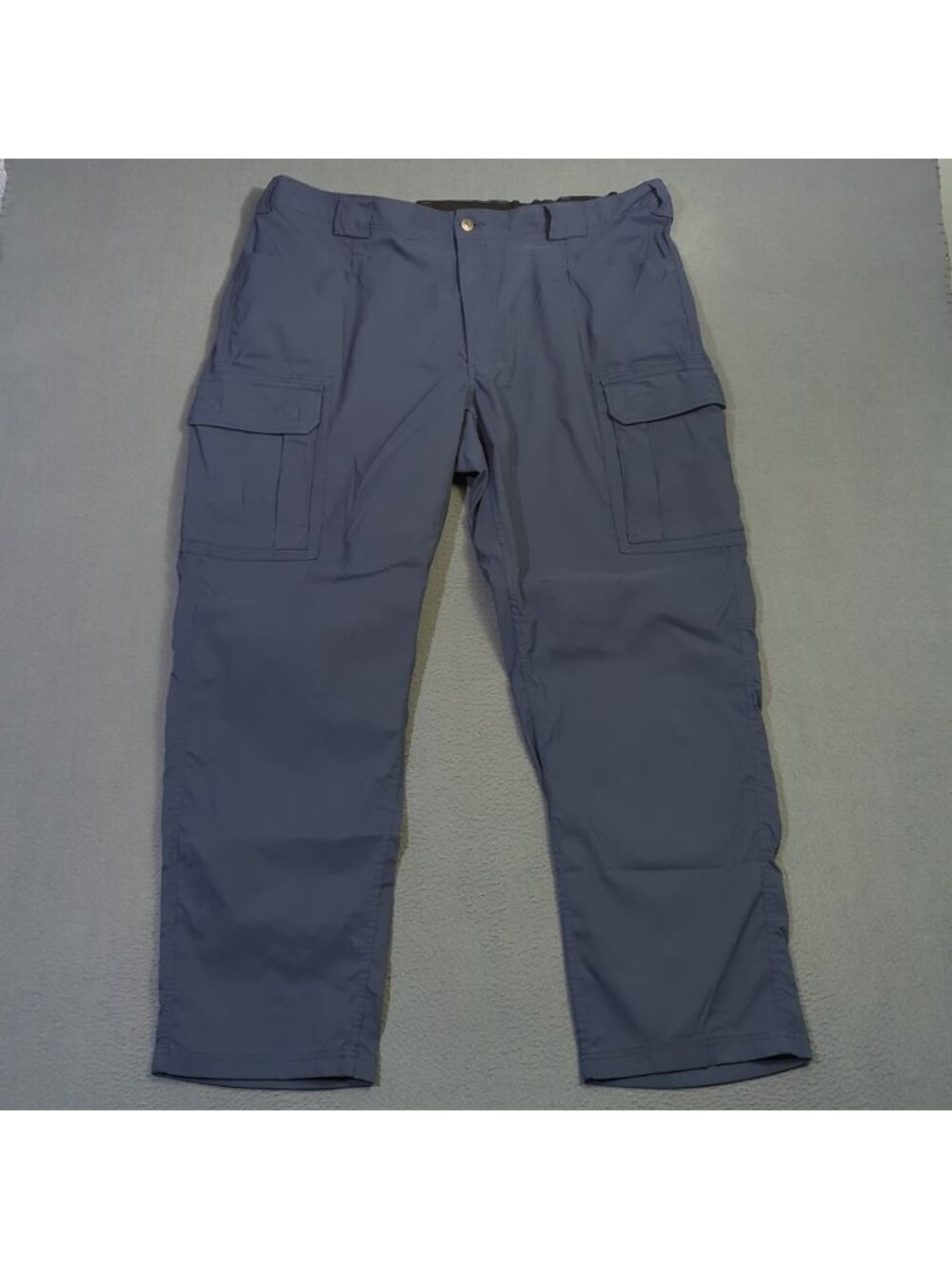 Duluth trading Co Pants Men's 2XLx32 Blue Flex Dry On The Fly Cargo Outdoor Hike